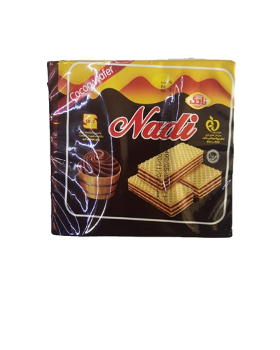 ویفرپذیرایی کاکائویی نادی 40گرمی