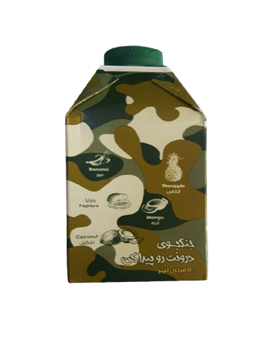 آبمیوه چریکی سان استار 500میلیلیتر پاکتی