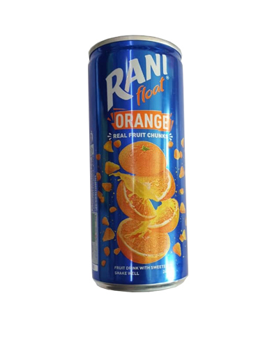 آبمیوه پرتقال رانی 240میلیلیتر قوطی بلند