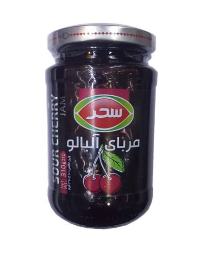 مربا آلبالو سحر 310گرمی شیشه