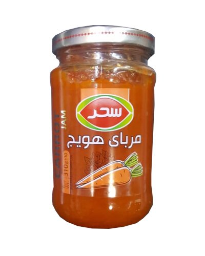 مربا هویج سحر 310گرمی شیشه