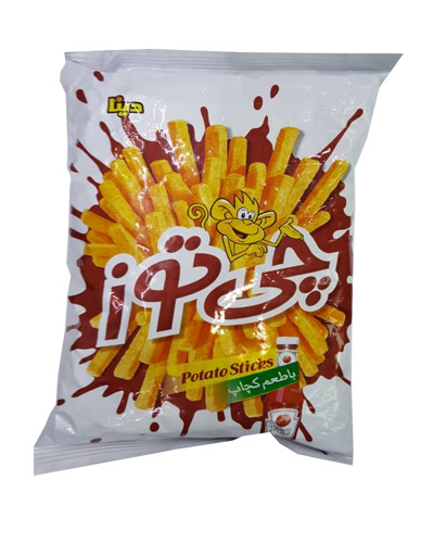 اسنک خلالی کچاپ چی توز 60گرمی کوچک