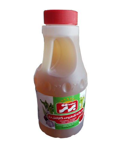 سرکه تقطیری برتر یک لیتر قرمز کارامل دار