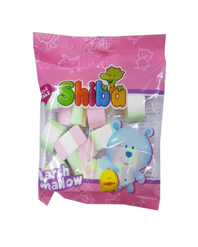 مارشملو شیبا 50گرمی طرح حیوانی
