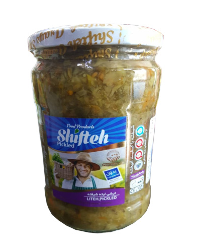 ترشی لیته شیفته 660گرمی شیشه