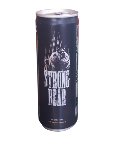 نوشابه انرژی زا استرونگ بر قوطی 250میل