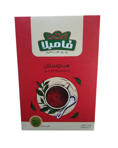 چای سیاه فامیلا 450گرم شکسته هندوستان
