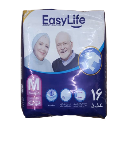پوشینه ایزی لایف بزرگسال 16عددی متوسط