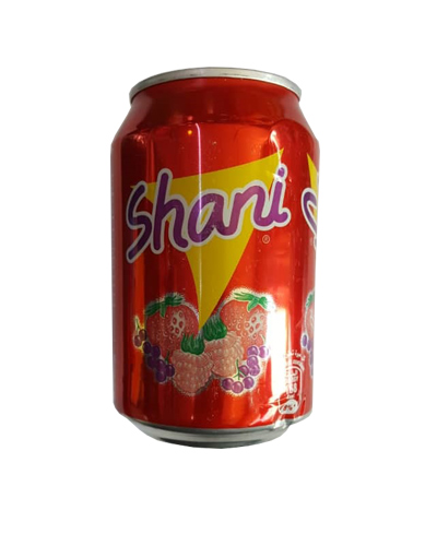 نوشابه توت فرنگی و تمشک شانی 300میلیلیتر اصلی