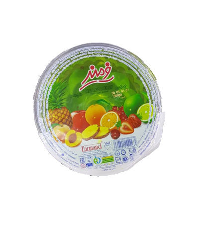 ژله آماده میوه ای فرمند 500گرمی خانواده