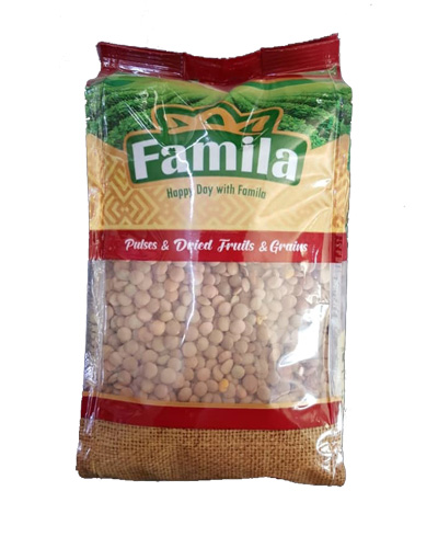 عدس سبز فامیلا 700گرم بسته ای