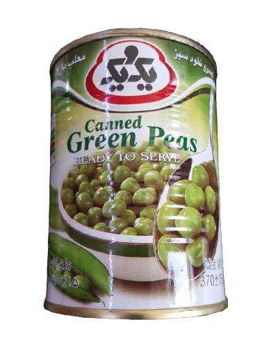 کنسرو نخودسبز یک و یک 370گرم