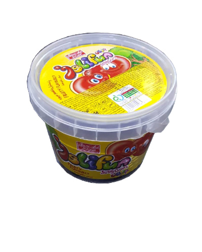 پاستیل میوه ای شیرین عسل 300گرمی سطلی