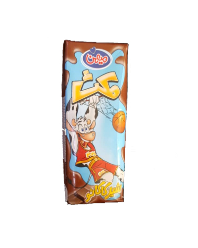 شیر کاکائو میهن 200سی سی پاکتی مکث