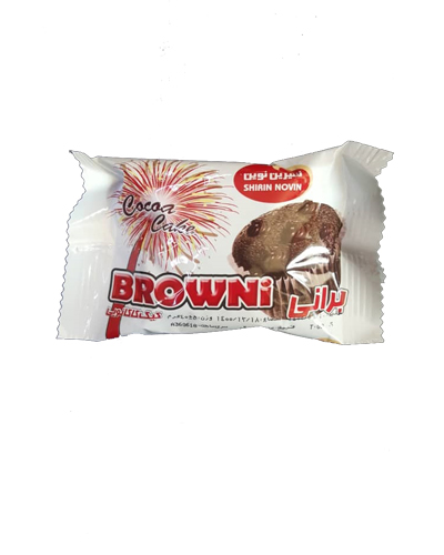 کیک برانی کاکائویی شیرین نوین 40گرمی