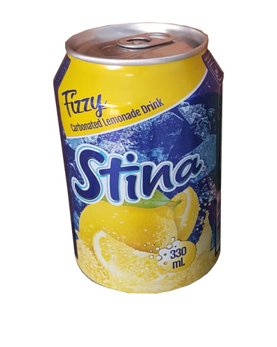 آبمیوه لیموناد قوطی 330سی سی استیناد