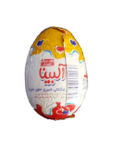 تخم مرغ شانسی شیرین عسل 22گرمی آلبینا