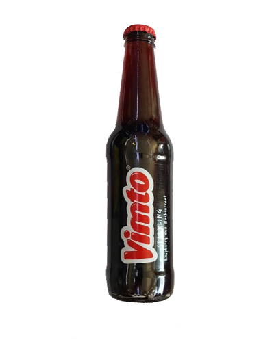 آبمیوه گازدار میوه های تمشک و بلک کارنت ویمتو 330میلیلیتر شیشه