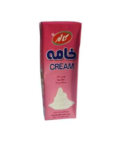 خامه پاکتی کاله 200گرم