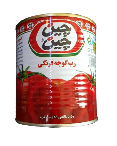 ربگوجه فرنگی چین چین قوطی 800 گرم